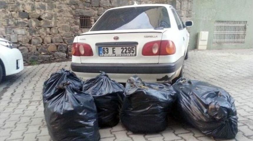 Şanlıurfa&rsquo;da 61 Kilo Esrar Ele Ge&ccedil;irildi