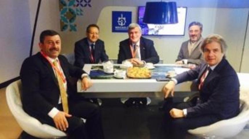 Başkan Karabacak Fransa&rsquo;da Mıpım Fuarına Katıldı