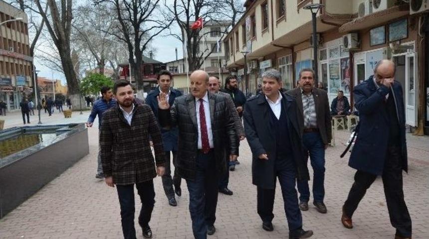 Başkan Sargın&rsquo;dan Esnaf Ziyareti