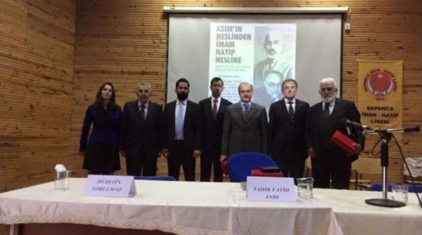 &ldquo;asım&acute;ın Neslinden İmam Hatip Nesline, Mehmet Akif&acute;ten Celal Hoca&acute;ya&rdquo; Paneli Ger&ccedil;ekleşti
