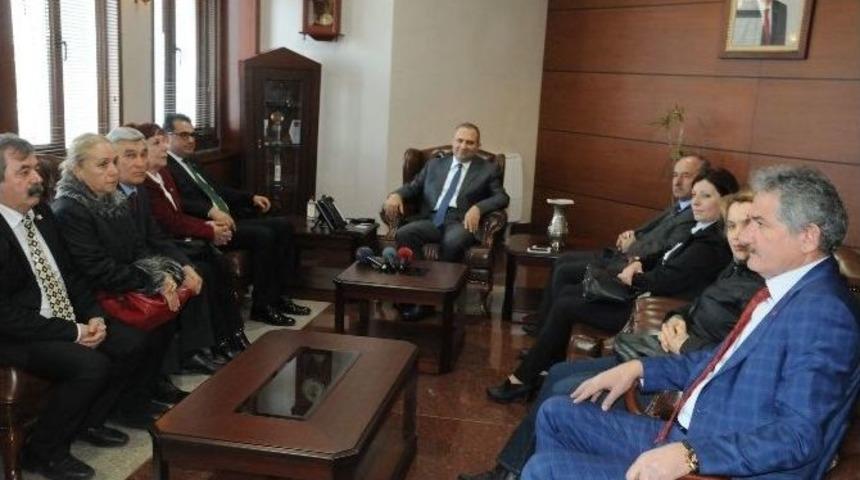 &Uuml;nal Demirtaş, Vali Kaban&rsquo;ı Ziyaret Etti