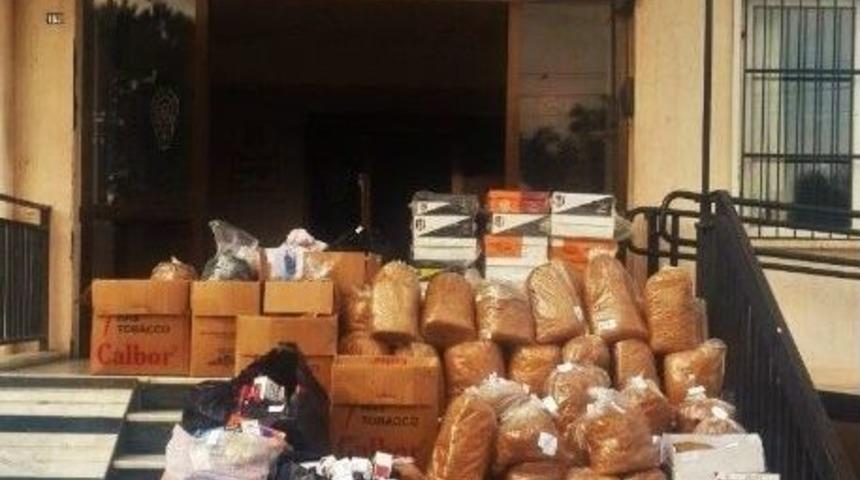 Aydın&rsquo;da Ka&ccedil;ak Sigara Operasyonu