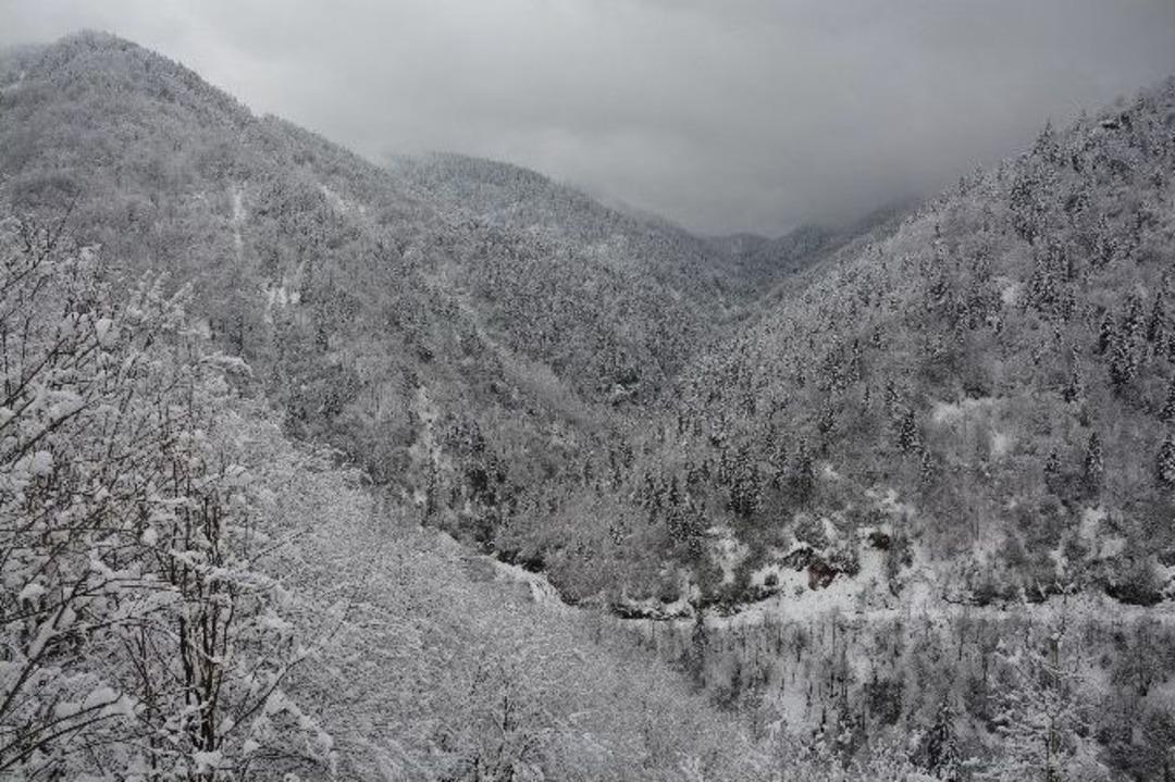 Kar Yağışı Sonrası Kartpostallık G&ouml;r&uuml;nt&uuml;ler