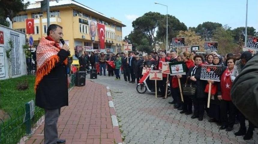 Buldan İl&ccedil;esinde Ter&ouml;r Lanetlendi