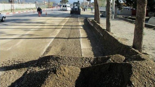 Dörtyol’da Kanalizasyon Yenileme Çalışması