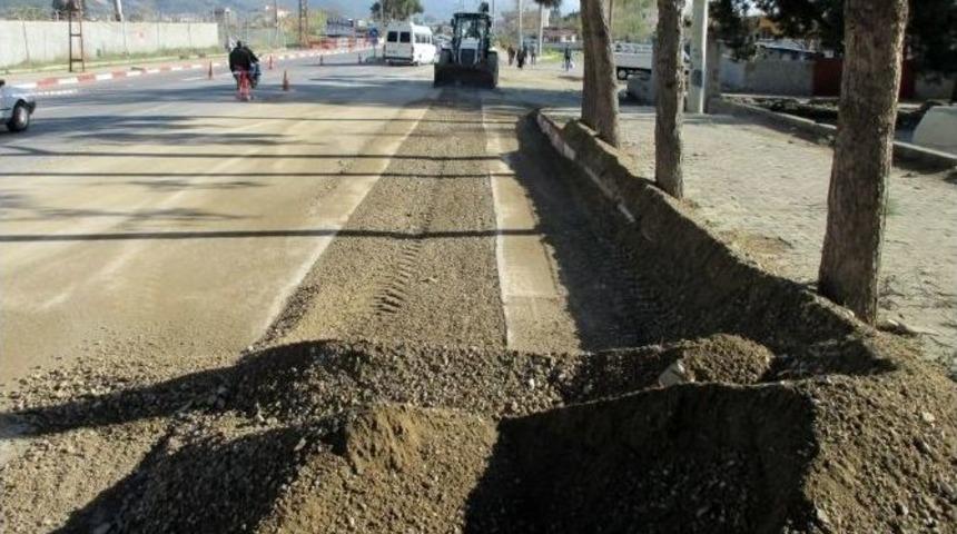 Dörtyol’da Kanalizasyon Yenileme Çalışması