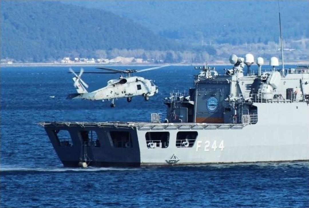 &Ccedil;anakkale Boğazı&rsquo;nda T&ouml;ren Hazırlıkları