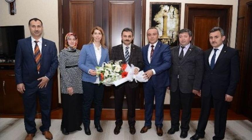 Bem-bir-sen&rsquo;den Başkan K&uuml;lc&uuml;&rsquo;ye Ziyaret