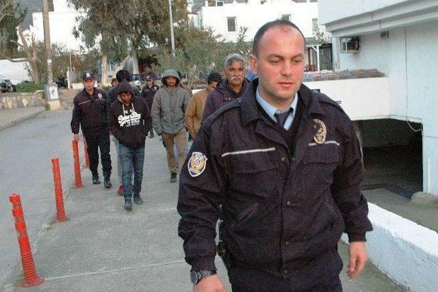 Bodrum’da Kaçakların Toplanma Merkezine Polis Baskını