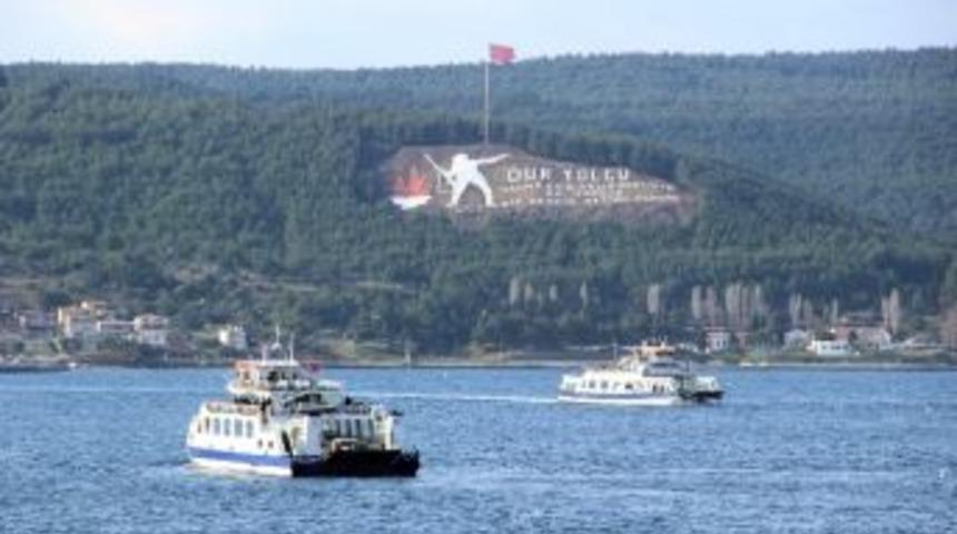 18 Mart T&ouml;renleri Nedeniyle Feribot Saatleri Değiştirildi