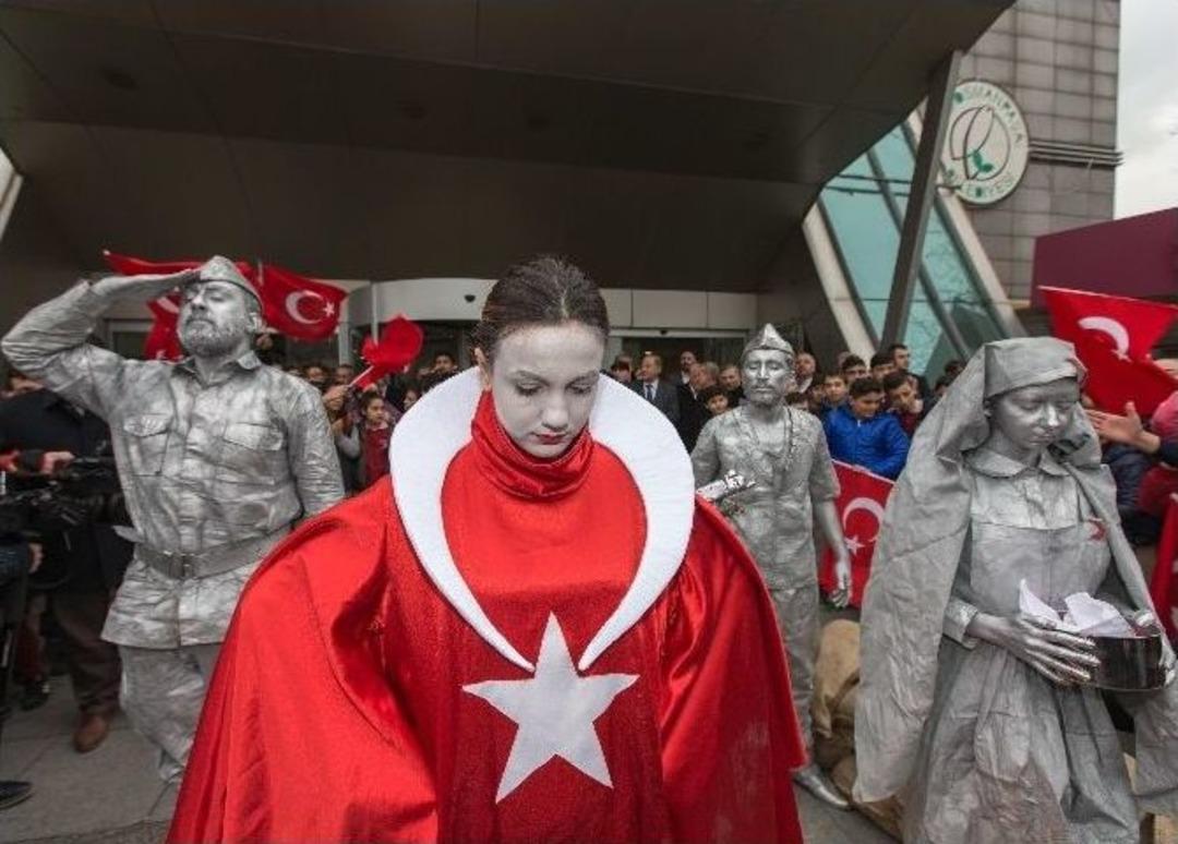 &Ouml;ğrenciler, &Ccedil;anakkale Tarihini &Ouml;zel Haritayla &Ouml;ğrenecek