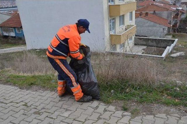 Bozüyük’te Bahar Temizliği