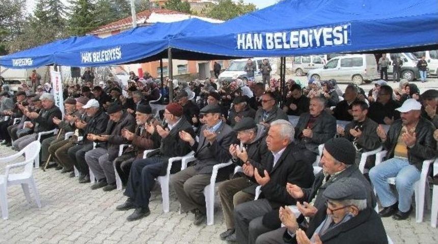 Han Belediyesi Şehitler İ&ccedil;in Mevlid-i Şerif Okuttu