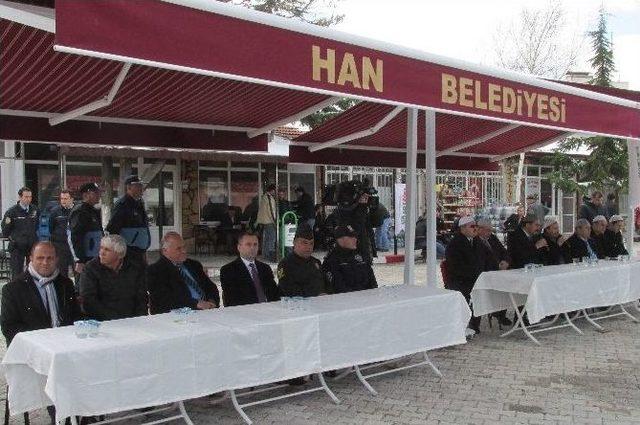 Han Belediyesi Şehitler İçin Mevlid-i Şerif Okuttu