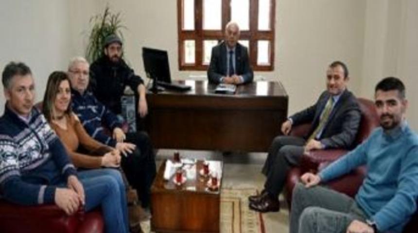 Bandırma Gazeteciler Cemiyeti Sonel&rsquo;i Ziyaret Etti