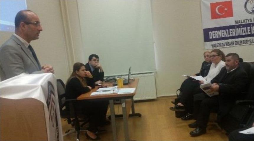 Derneklerle İstişare Toplantısı D&uuml;zenlendi