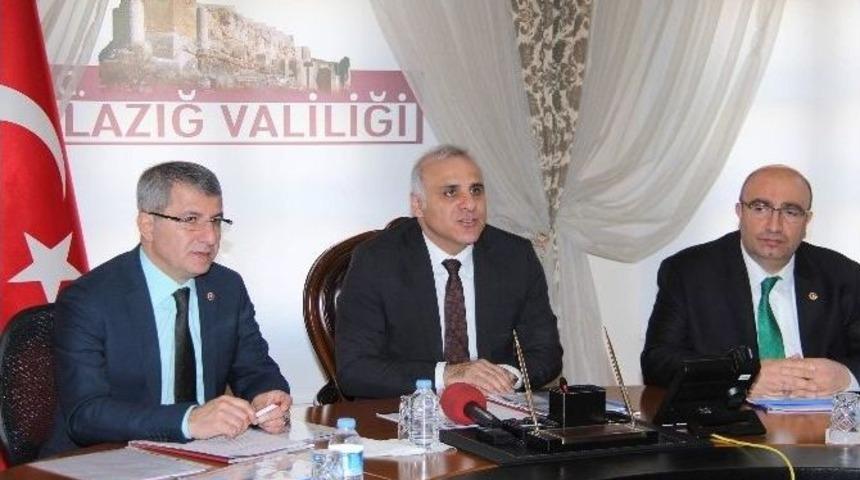 Elazığ&rsquo;da Yatırım İzleme Biriminin &Ccedil;alışmaları Değerlendirildi