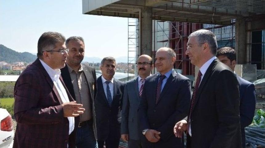 Ak Parti Heyeti, Ortaca Devlet Hastanesi&rsquo;nde İncelemelerde Bulundu