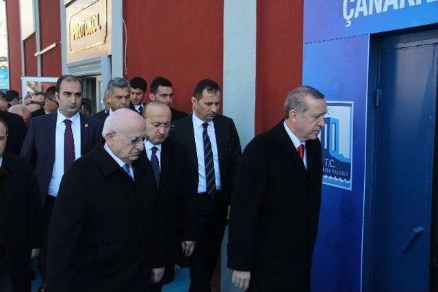 Cumhurbaşkanı Erdoğan Çanakkale’de 1