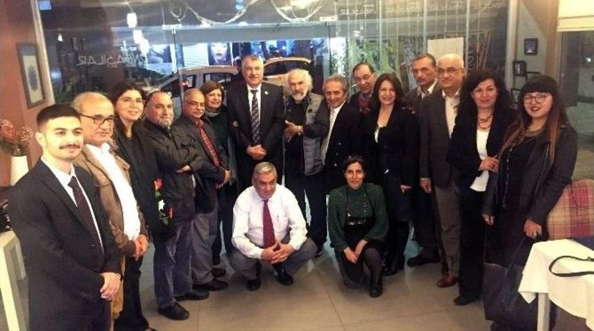 Başkan Karalar, Heykeltıraş Aksoy&rsquo;u Ağırladı