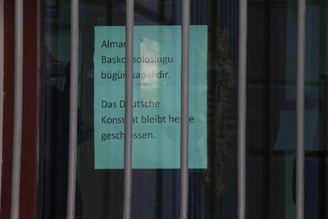 Almanya&rsquo;nın İstanbul Başkonsolosluğu Bug&uuml;n De Kapalı