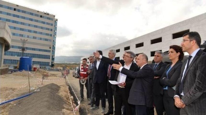 Şehir Hastanesinin Anahtar Teslimi Temmuz Sonunda Yapılacak