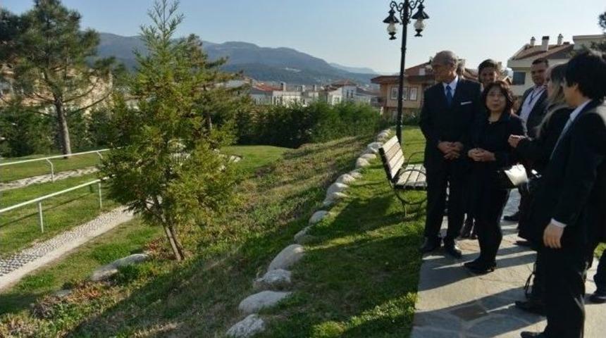 Başkonsolos Ehara Japon Parkı&rsquo;na Hayran Kaldı