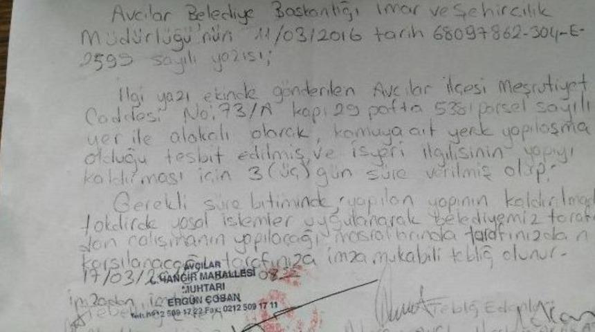 (&ouml;zel Haber) Avcılar&rsquo;daki R&uuml;şvet Mağduru Esnafa, Ak Parti Sahip &Ccedil;ıktı