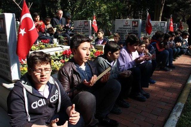 Yalova&rsquo;da Şehitler G&ouml;z Yaşlarıyla Anıldı 3