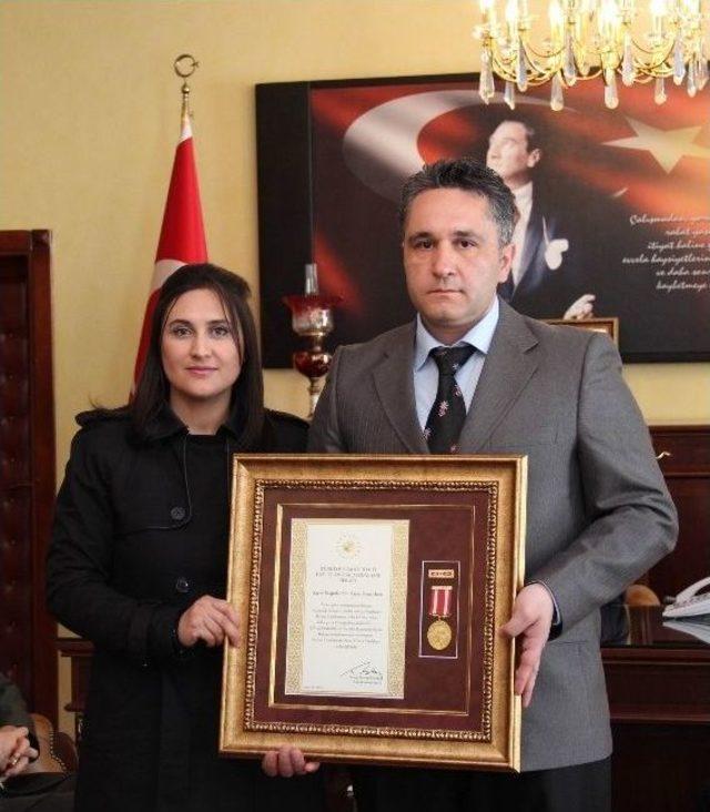 Sivas’ta Devlet Övünç Madalyası Töreni Yapıldı