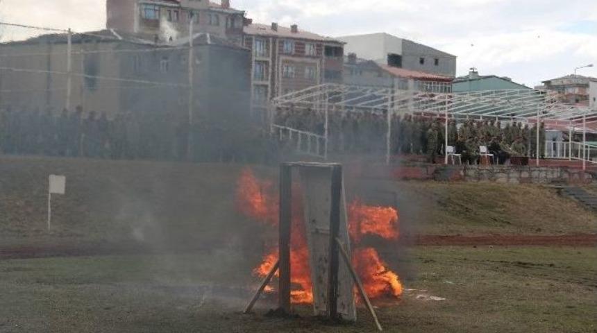 Kars Tugay Komutlanlığı&rsquo;nda Yangın Tatbikatı