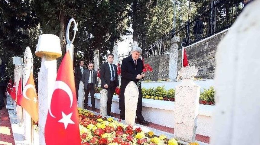 18 Mart Şehitleri Kocaeli&rsquo;de T&ouml;renlerle Anıldı