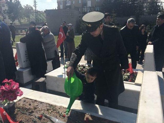 Cebeci Askeri Şehitliği’nde Tören 1
