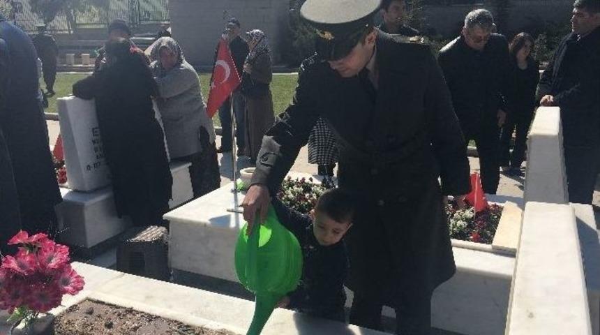 Cebeci Askeri Şehitliği&rsquo;nde T&ouml;ren
