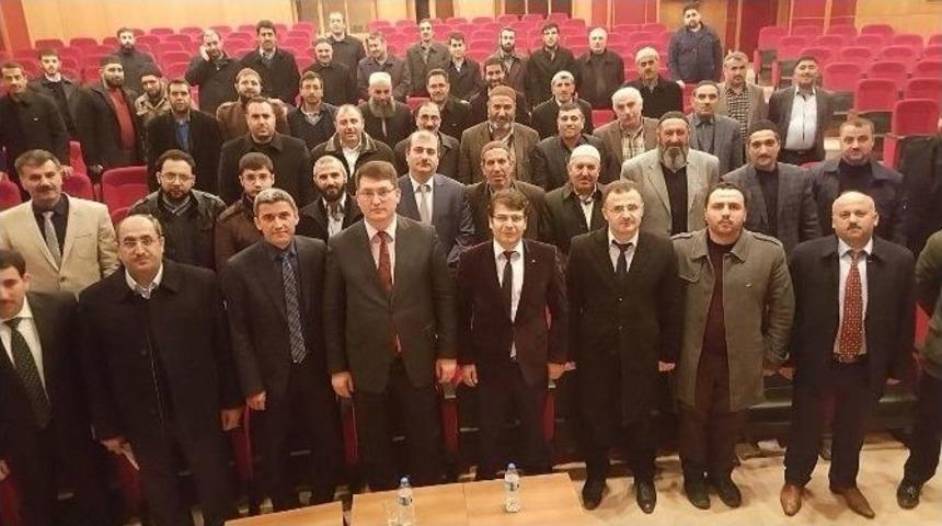 Ahlat&rsquo;ta Din G&ouml;revlilerine Konferans Verildi