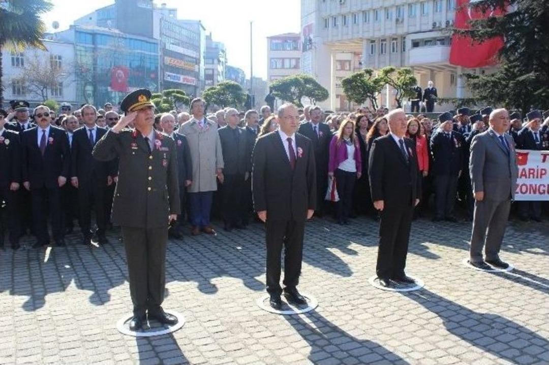 Zonguldak&rsquo;ta &Ccedil;anakkale Şehitleri Anıldı