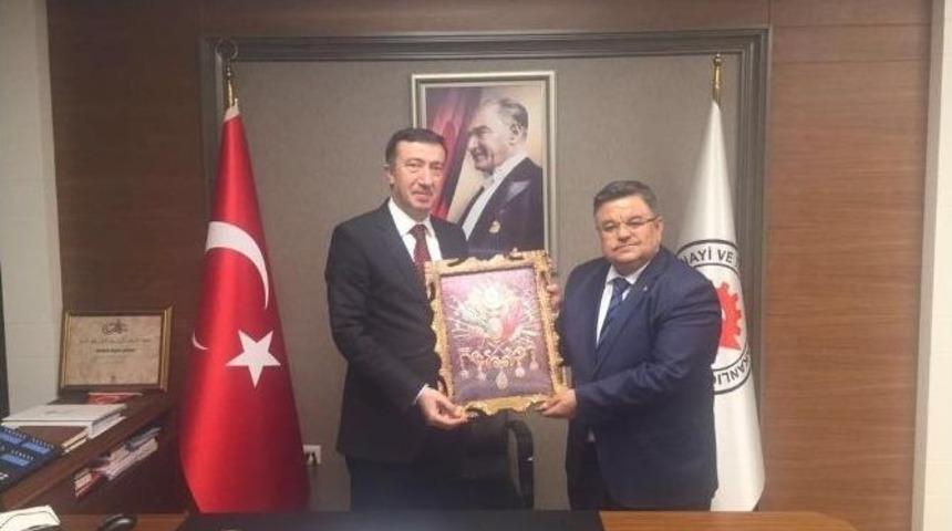 Belediye Başkanı Selim Yağcı&rsquo;nın Ankara Temasları