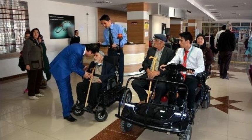 Nevşehir Devlet Hastanesinde Engelli Ve Yaşlı Hastalara Kolaylık Getiren Proje