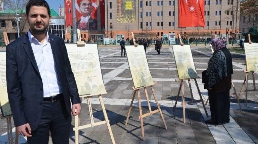 &Ccedil;anakkale Kahramanlarının Mektupları Valilik Meydanı&rsquo;nda