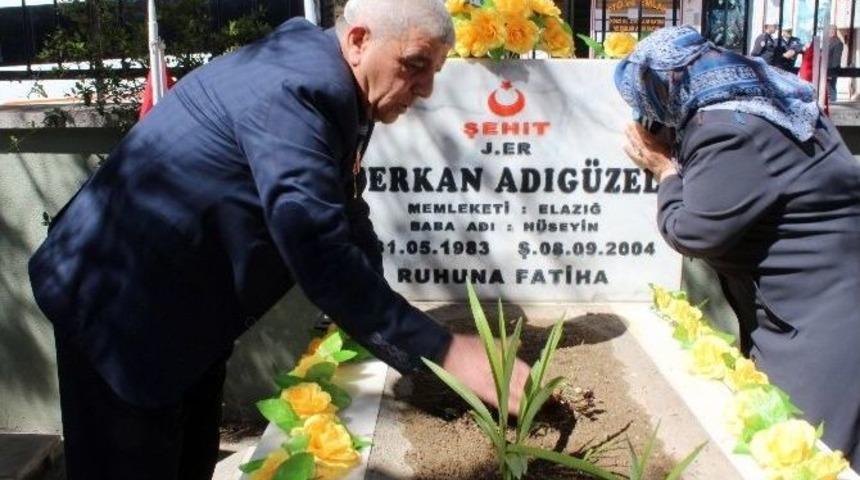 Şehit Aileleri Yakınlarını Ziyaret Etti