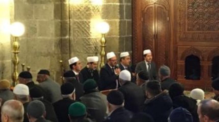 Erzurum&rsquo;da, &Ccedil;anakkale Şehitleri İ&ccedil;in Mevlit Okutuldu