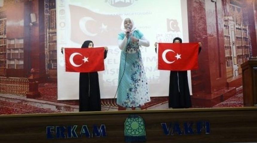 Kur&rsquo;an Kursu &Ouml;ğrencileri Arası İstiklal Marşını G&uuml;zel Okuma Yarışması