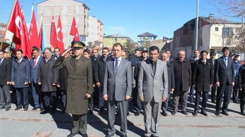 18 Mart Şehitler G&uuml;n&uuml; Ve &Ccedil;anakkale Deniz Zaferinin 101. Yıl D&ouml;n&uuml;m&uuml; Selim&rsquo;de Kutlandı