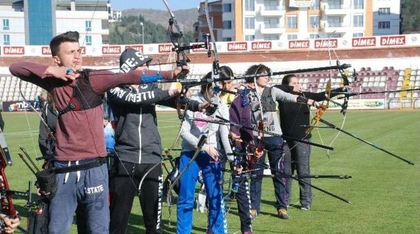 Tokat&rsquo;ta Okulsporları Ok&ccedil;uluk İl Birinciliği Yarışması