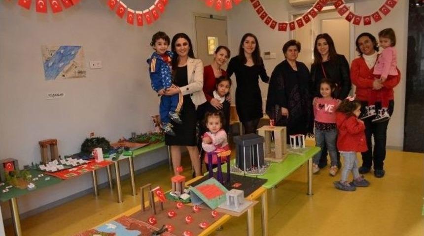 Miniklerden 18 Mart Sergisi
