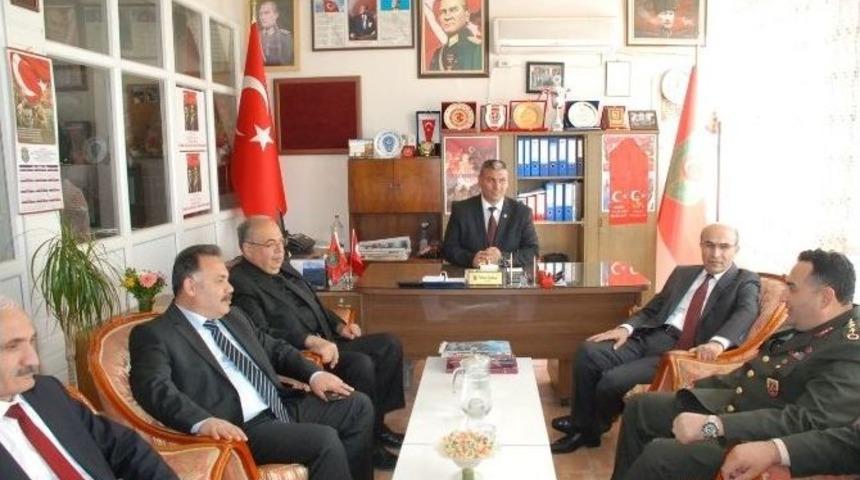 Vali Mahmut Demirtaş Ve İl Protokol&uuml;nden T&uuml;mşad&rsquo;a Ziyaret