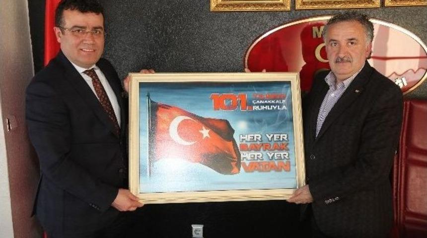Taş&ccedil;ı&rsquo;dan Mhp&rsquo;ye Ziyaret