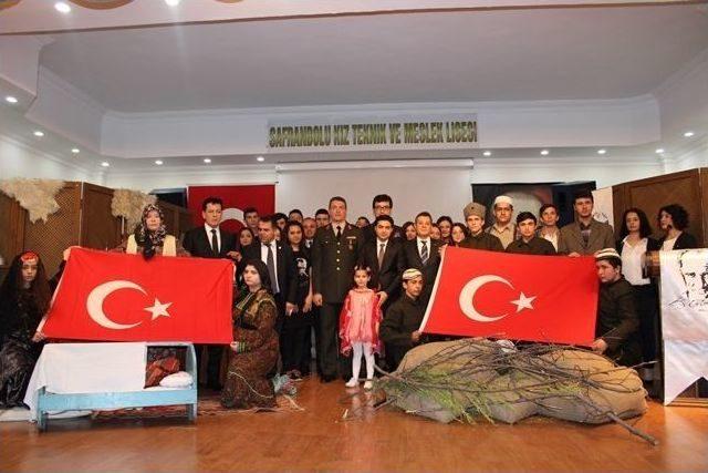 Safranbolu’da Çanakkale Şehitleri Çeşitli Etkinliklerle Anıldı