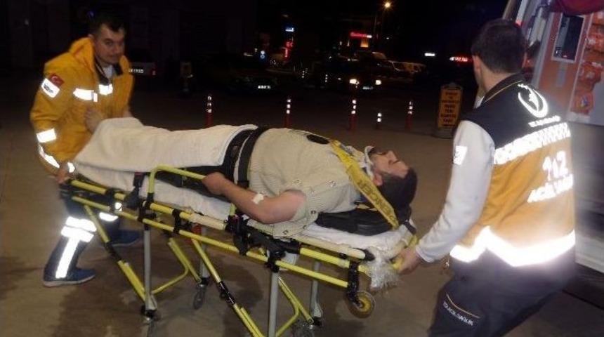 İş Yeri Tabelası Hayatını Kurtardı