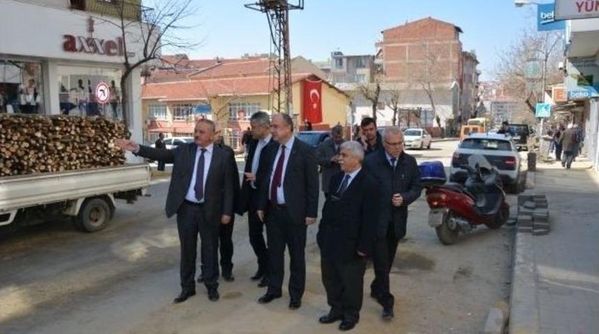 Genel M&uuml;d&uuml;r Başa Teski&rsquo;nin S&uuml;leymanpaşa&rsquo;da Yaptığı &Ccedil;alışmaları İnceledi